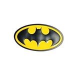 Fan Emblem DC Comic Logo for Vehicles (Black-Yellow)