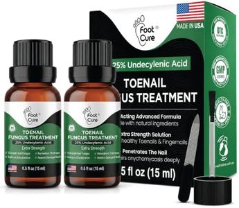 Toenail Renewal Solution Extra Strength Care for Toe Nail & Fingernails - Nail Repair Solution for broken, Discolored Nails - Renews Damaged Cracked Ingrown Toenail Made In USA 0.50 Fl Oz - 2 Pack