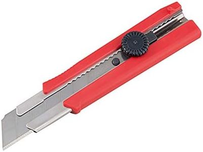 TAJIMA Utility Knife - 1" 7-Point Rock Hard Snap Blade Box Cutter with Dial Lock & Rock Hard Blade - LC-650