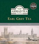 Ahmad Tea 1 Earl Grey Black Teabags, 100 Count