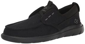 Sperry Men's Capt Moc Boat Boat Shoe, Black, 8 W US