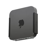 HIDEit Mounts MiniU Bracket for Mac Mini - US Patent, American Company - Steel Wall Mount, Under Desk Mount, VESA Monitor Mount for Mac Mini - Compatible with Mac Mini M1