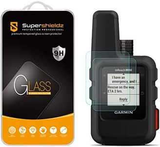 Supershieldz Tempered Glass Screen Protector, Anti Scratch, Bubble Free for Garmin inReach Mini 2 (2 Pack)