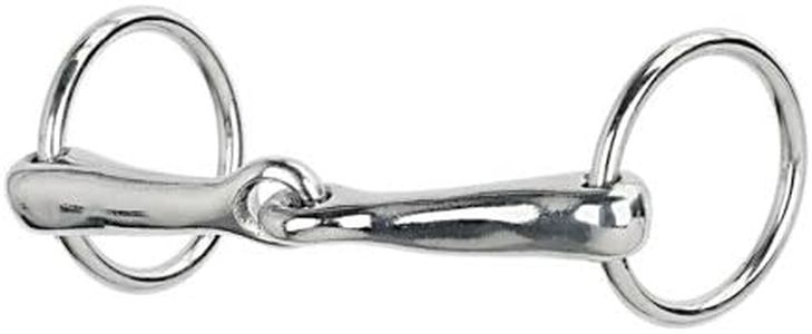 Weaver Leather Pony Ring Snaffle Bit Features 4 1/2-Inch Mouth