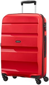 American Tourister Bon Air - Spinner, Cabin Luggage, Red (Magma Red), M (66 cm-57.5 L), Suitcase