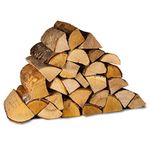 Pizza Oven Wood, 30kg, Kiln Dried Logs, Ideal Firewood For Pizza Oven, Sustainably Sourced Logs, Long-Burning & Quick To Light, 25cm Split Logs For Pizza Ovens, Hand-Packed In Recycled Boxes