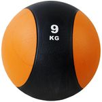 BodyRip 9kg Rubber Med Ball | Heavy Duty, Durable | Functional Strength Training, Home Gym, Fitness Exercise, Weight Lifting, Fat Loss, Ripped, Calisthenics, Workout, Cardio, MMA