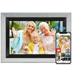 UK Technology Wi-Fi Digital Photo Frame, 10.1 Inch Digital Picture Frame, 32GB Built in Memory, 1280x800 IPS LCD Touch Screen, Auto-Rotate and Audio, Share Photos and Videos Instantly via Frameo App