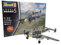 Revell 04961 Messerschmitt Bf110 C-2/C-7 1:32 Scale Unbuilt/Unpainted Plastic Model Kit