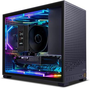 KOTIN Gaming PC D32B, AMD Ryzen 5 9600X Up to 5.4GHz, GeForce RTX 5060 8GB, 650W 80 Plus Gold PSU, Digital Display Air Cooler, 5 ARGB Fans, 16GB DDR5 6000MHz, 1TB PCIe 4.0 SSD, WiFi 7 Win11 Home
