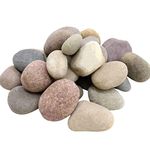 Foodie Puppies River Rocks Natural Multicolour Stones - (Monster Stone) for Painting, Aquarium/Fish Tank, DIY, Arts, Crafts, Home Decoration, Garden, and Swimming Pool (Small - 5Kg)