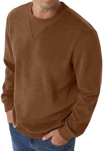 Sailwind Mens Crewneck Sweatshirt Long Sleeve Corduroy Pullover Sweatshirts