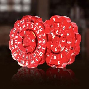 DND Dice & Fidget Spinner 2-in-1（1 Pack）, Unique Roulette D&D Dice, Cool Spinner D&D Metal Dice Set, D6, D8, D10, D12,D20,D% 7-in-1 Dungeons and Dragons Dice Set，MTG RPG Role Playing Gaming Dice