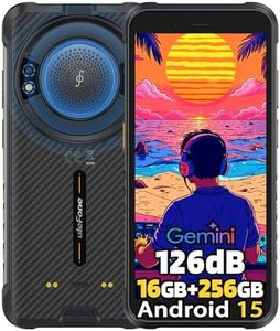 Ulefone Rugged Smartphone, RugKing 256GB Android 15 5.99" Screen, 50MP Camera