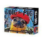 Doug the Pug 2025 6.2" x 5.4" Box Calendar-USA