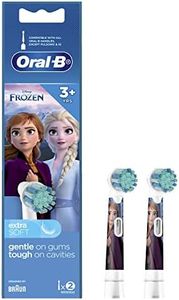 Oral-B Frozen 2 Stages Kids Electric Replacement Brush Heads - 2 Pack