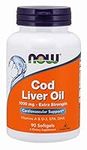 NOW Foods Cod Liver Oil Soft Gels, 