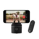 Pivo Equestrian Silver Pack, Auto Face, Body, Horse Smart Phone Tracking Holder, Ai-Powered 360° Rotation, Remote Control for Hands-Free Video Recording