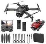 Drones with Camera for Adults 4K 3 Axis Brushless Drone with 4K/30FPS Video 48MP Photo with 2 batteries 5GHz Transmission Auto Return 3D Flips Headless Mode Aerial Photography Multicolor (JS2-PRO)