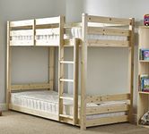 STRICTLY BEDS&BUNKS Pluto Low Classic Bunk Bed, 3ft Single