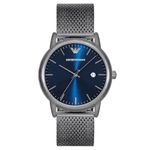 Emporio Armani Men's AR11053 Analog Display Japanese Quartz Grey Watch, Gunmetal