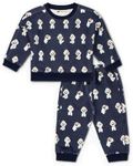 MONICA + ANDY Disney Sporty Sweatsuit, Size 5T, Disney's Frozen Olaf, 100% Organic Toddler Clothes for Girls and Boys, Sustainable Super Soft Fabric, Sizes for Kids, Toddler & Infant