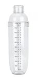 Shoppers Hub PNQ 1000ml Transparent Cocktail Shaker Boston Shaker with Measurements in Box Packing for Ideal Heavy Duty Use in Bars, Pubs, Hotels, Restaurants and Other Commercial Places (Size: Big)