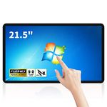 TouchWo 21.5 inch Touch Screen All-in-One Industrial PC, i3, 4GB RAM, 128G SSD, 16:9 FHD 1080P, Windows 10, Smart Board for Classroom, Meeting & Game, USB, VGA & HD-MI Monitor