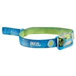 PETZL - TIKKID, 20 Lumens, Outdoor and Indoor Compact Headlamp for Reading and Play, Kids 3 Years and Older, Blue