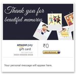 Thank you (Memories) - Amazon Pay eGift Card