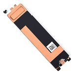 Slot 2 M.2 SSD Hard Drive Heatsink Cover with Thermal for Dell XPS 15 9520 9510 9500, Dell XPS 15 9520 9510 SSD Heatsink P/N: 04TW9C 4TW9C 3JJDG 03JJDG, for SSD-R