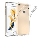 KP TECHNOLOGY iPhone 6/6S - Clear Case Ultra Thin Transparent Silicone Gel Cover for iPhone 6/6S (iPhone 6/6S, Clear)