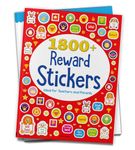 1800+ Reward Stickers - Ideal For Teachers And Parents : Sticker Book With Over 1800 Stickers To Boost The Morale of Kids