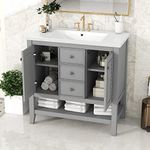 LostCat 36" Bathroom Vanity with Si