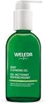 Weleda Deep Cleansing Gel, Gentle Face Cleanser, Remove Excess Oil and Make-up, Normal to Combination Skin, Aloe Vera, Witch Hazel, Natural, Organic Ingredients, Vegan, Citrus Fragrance, Double Cleanse