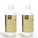 Sharrets Pure Vegetable Glycerin USP Food Grade 1 Kg x 2 for Soap Making, Skincare, Cake Fondants - Ideal for DIY Baking