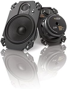 Infinity Kappa 4"x6" 2-Way Loudspeakers-Pair (Black)