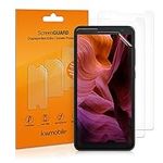 kwmobile Screen Protectors Compatible with Alcatel 1B (2020) Screen Protector - 3x Ultra-Clear Transparent Phone Films