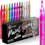 Metallic Paint Pens for Rock Painti