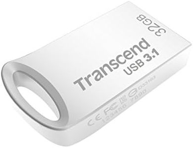 Transcend TS32GJF710SPE Clé USB 3.0 32 Go Argent
