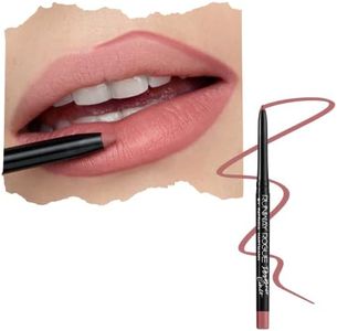 Runway Rogue Designer Liner Lip Pencil, Matte Soft Pink-Mauve Lip Liner Pencil and Lip Liner Sharpener, ‘A List’