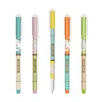 TOTEM Quote Ball Pens | 20 Blue Ink Pens | Gifts for Kids | Fragrance Ink | Emoji Themed Body Colours | 0.7 mm Tip | Pens for Writing | Ideal for Students | School & Office Uses