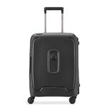 DELSEY PARIS - MONCEY - Slim Rigid Cabin Suitcase - 55x40x20 cm - 36 liters - XS - Black