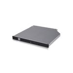 LG HLDS DVD±RW/±R UltraSlim [SATA] GUD1N/9.5 black (bulk) Flache Standard-Frontblende