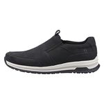 Hush Puppies Men's Cole Slip On Sneaker, Black Nubuck, 8 UK