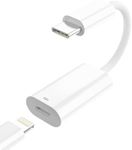 Lightning to USB C Adapter,USB Type C Male to Lightning Female Adapter for iPhone 16/15 Pro/15 Pro Max/15 Plus,iPad,Galaxy,Support Charging&Data Transfer,Type C Charger Connector Cable,Not for Audio