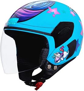 Studds Femm Super 540 D1 Décor (Blue, XS)