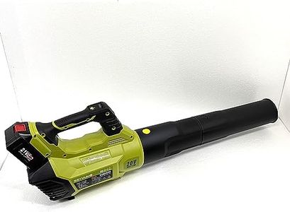 ANMSALES 21V Cordless Leaf Blower with Powerful Motor,4.0AH Battery, 2 Section Nozzles, 3-Speed Dial,Leaf Sweeper for Lawn Clean, Leaves, Dust, Garage.