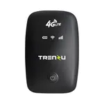 Trenzu 4G LTE Portable WiFi Hotspot Device | Pocket WiFi Dongle 5G/4G All Sim Support | Upto 150Mbps, 2100mAh Battery | Plug & Play Wireless Data Card WiFi Dongle with Sim Slot for Laptop & Travel
