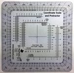 Improved Military UTM/MGRS Reader & Protractor "Super GTA"